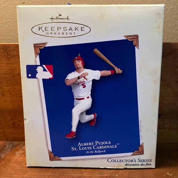 Hallmark Other - Albert Pujols St. Louis Cardinals Hallmark Keepsake Ornament 2005 NIB